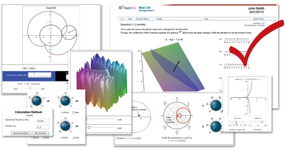 Maplesoft stellt das Möbius-Projekt zur Erstellung, zum Austausch und zur Benotung interaktiver Mathematik-Apps vor